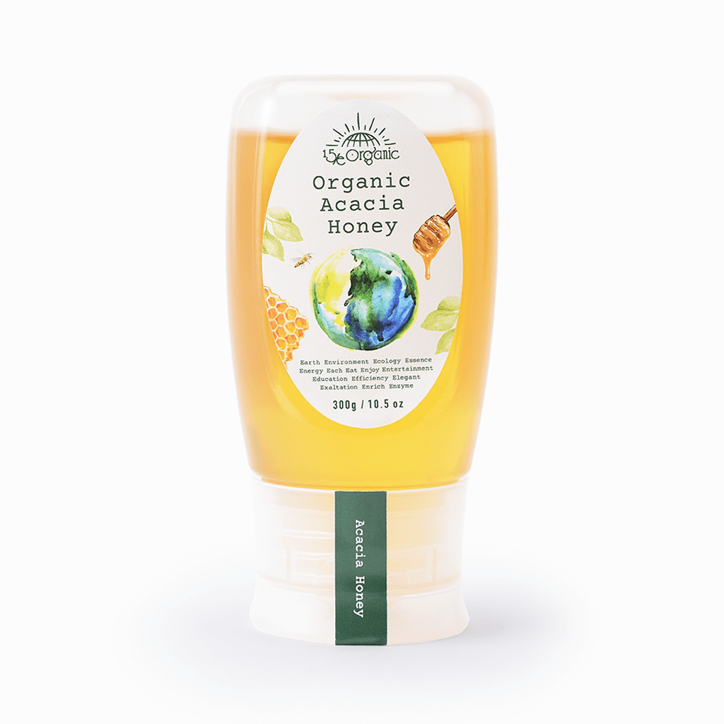 【15/e organic】Organic Acacia Honey 300g / 500g