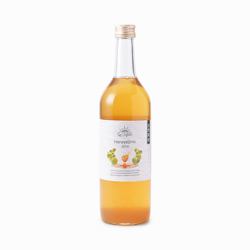 【15/e organic】自然栽培のはちみつと自然栽培の完熟梅ジュース