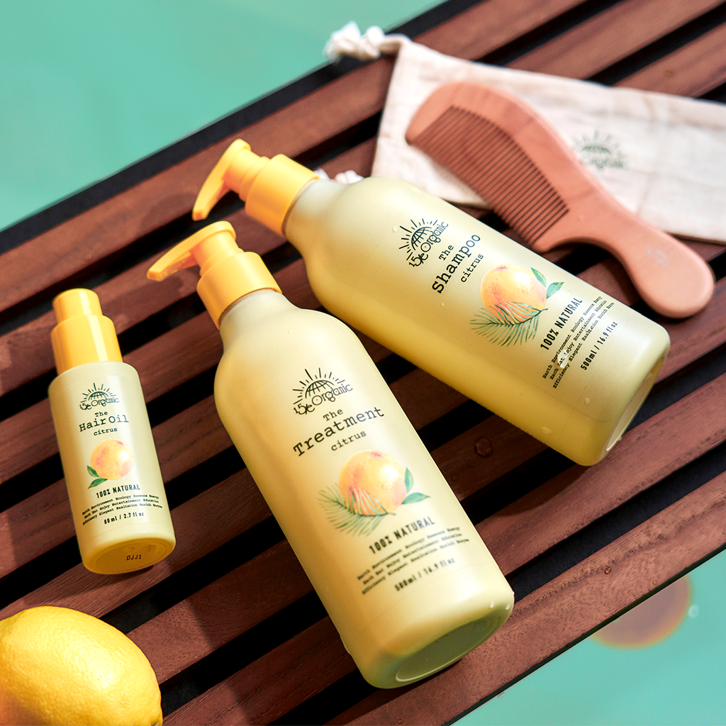 【15/e organic】ヘアケアセット(シトラスの香り)
