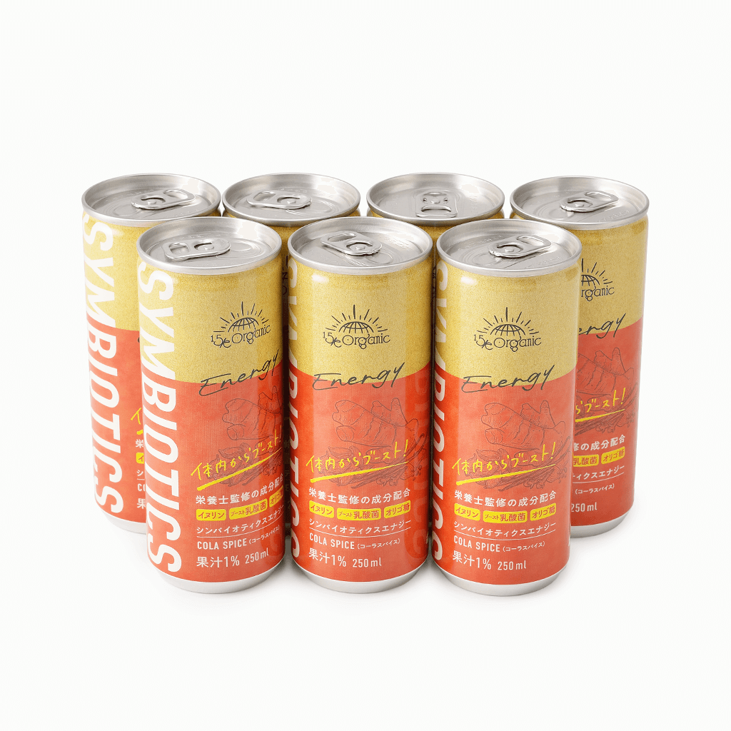 【15/e organic】15/e Symbiotics Energy コーラスパイス 250ml(7本セット)