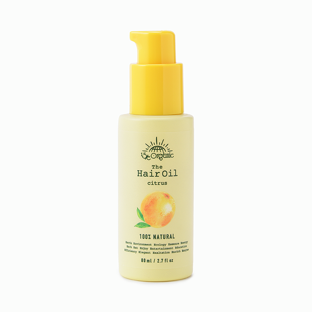 15/e organic | ザ・ヘアオイル シトラス