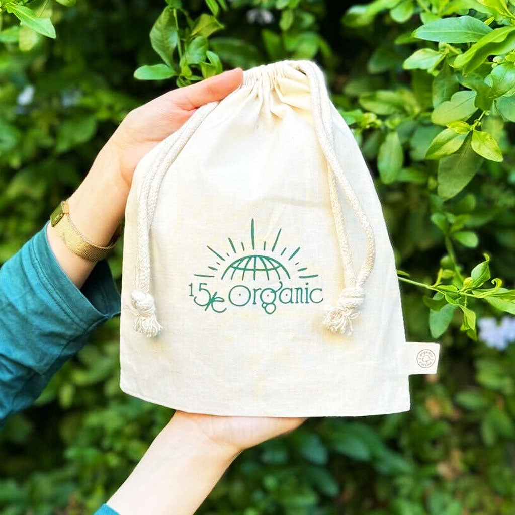 【15/e organic】オーガニックコットン巾着