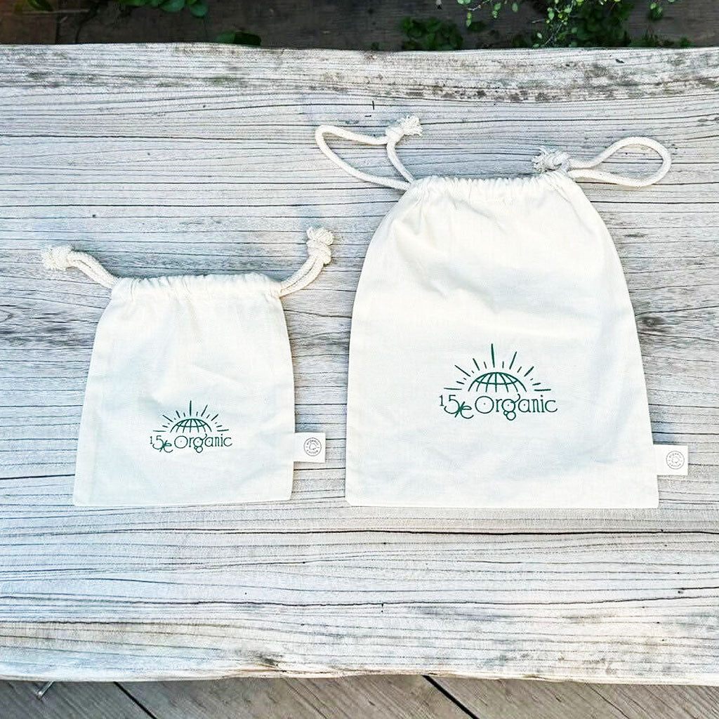 【15/e organic】オーガニックコットン巾着