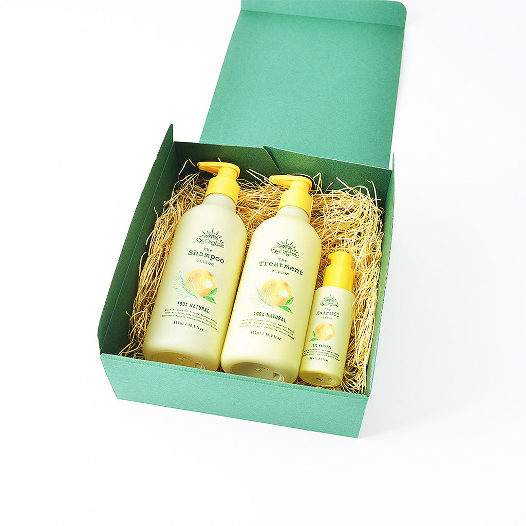 【15/e organic】ヘアケアセット(シトラスの香り)