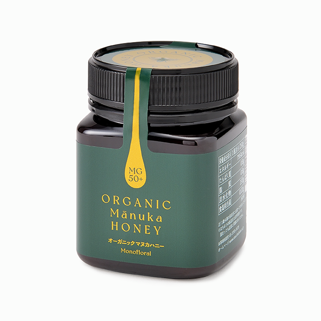 24 ORGANIC DAYS】マヌカハニー（MG50+）250g – 15/e organic