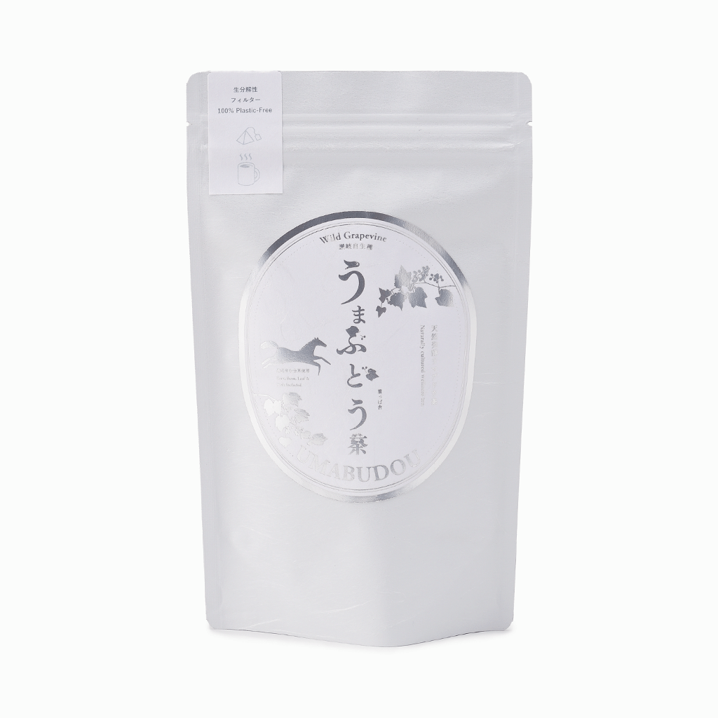 葉っぱ舎】天然発酵うまぶどう茶・野ぶどう茶（紐付きティーバッグ