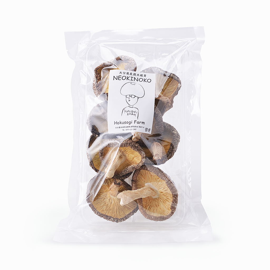 HOKUSOGI FARM】乾燥椎茸 小どんこ – 15/e organic
