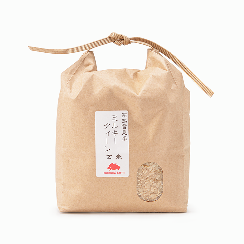 【完熟雪見米】2024年ミルキークイーン 玄米(長野県産)(1kg/2kg)