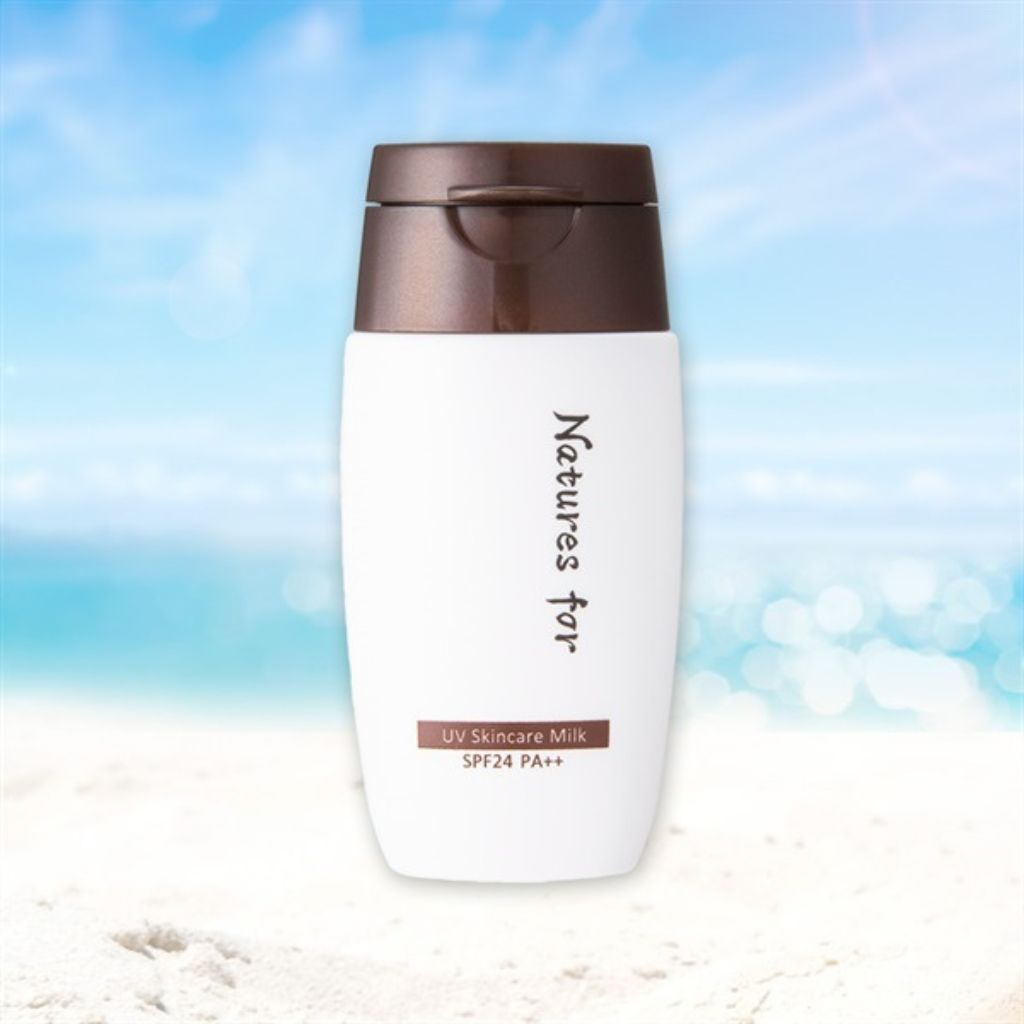 【Natures for】UVスキンケアミルク SPF24・PA++(日焼け止め)