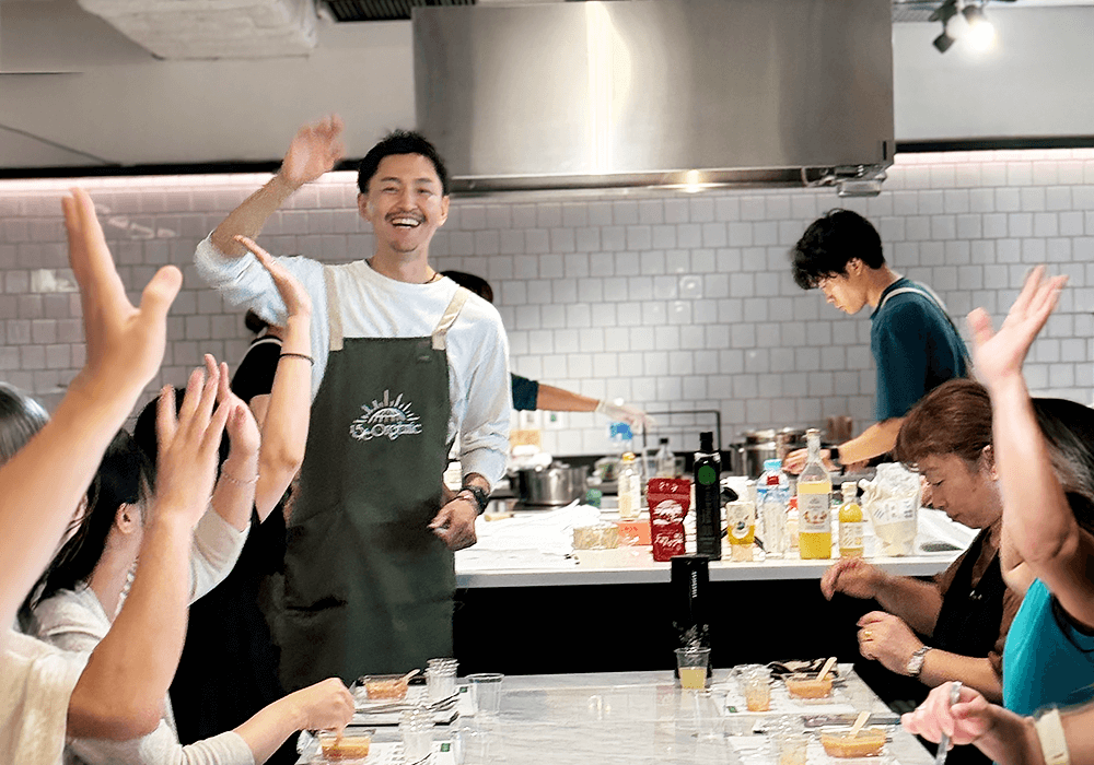しょうけん×15/e organic腸活イベントを開催！オリジナル腸活レシピと自然栽培食品で会場は大盛況