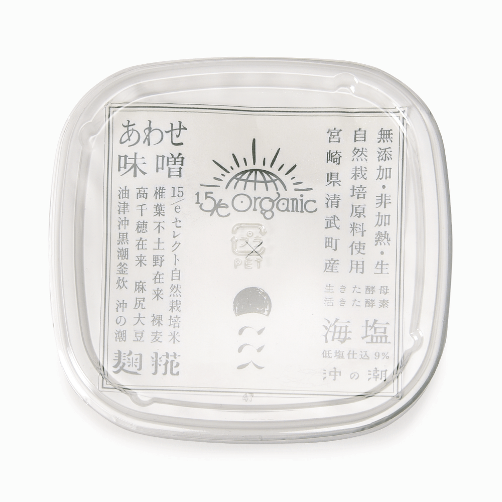 15/e organic×ここく】自然栽培あわせ味噌 500g – 15/e organic