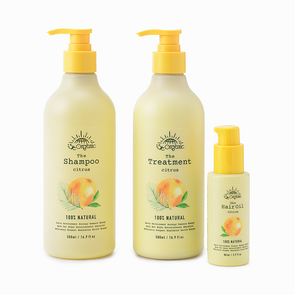 15/e organic | ザ・ヘアオイル シトラス 15/e organic | ザ・ヘアオイル シトラス