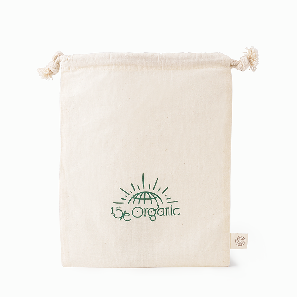 
                  
                    【15/e organic】オーガニックコットン巾着
                  
                