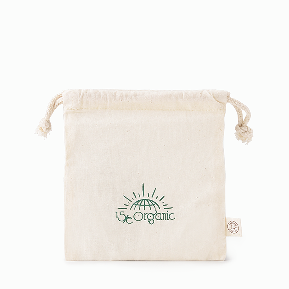 
                  
                    【15/e organic】オーガニックコットン巾着
                  
                