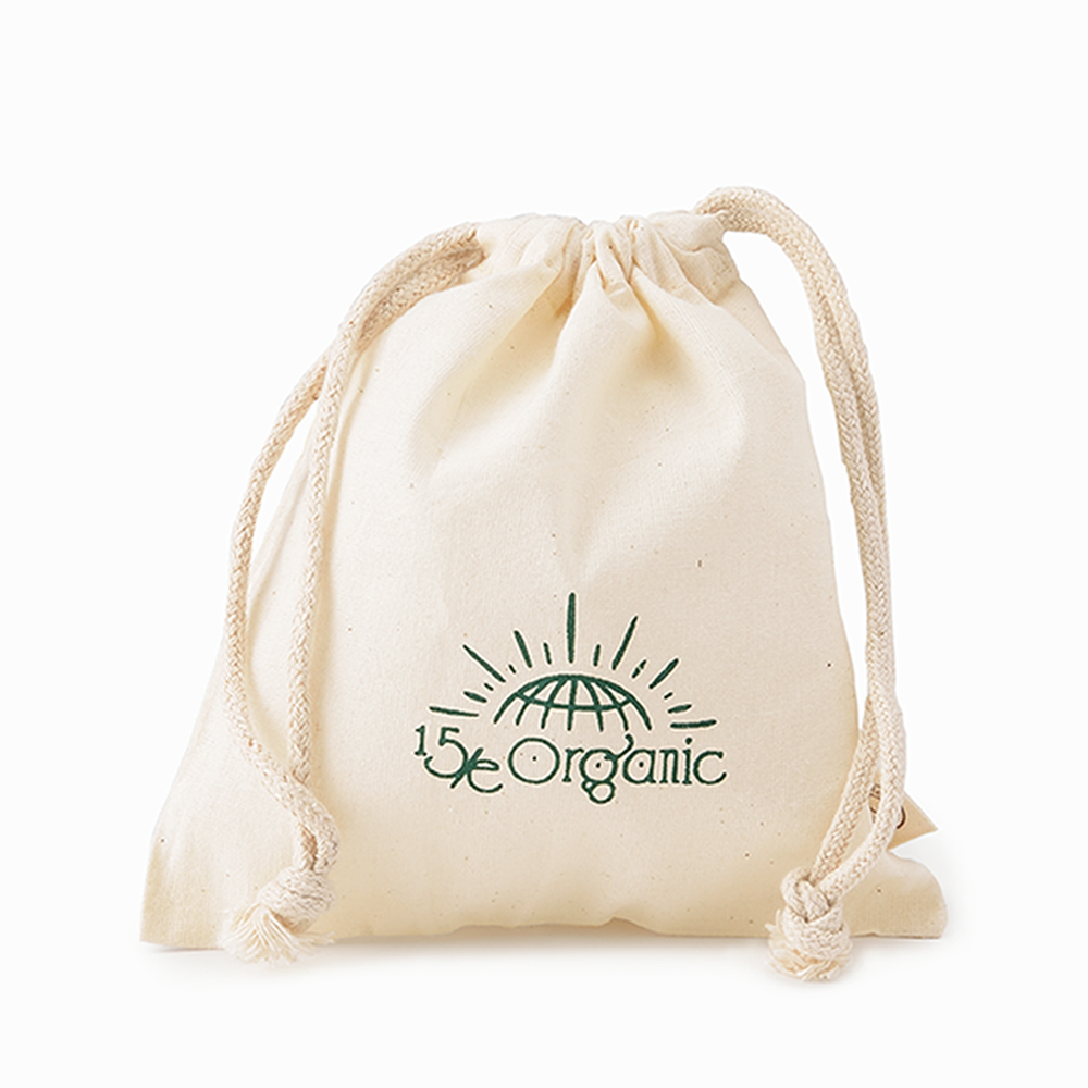 
                  
                    【15/e organic】オーガニックコットン巾着
                  
                