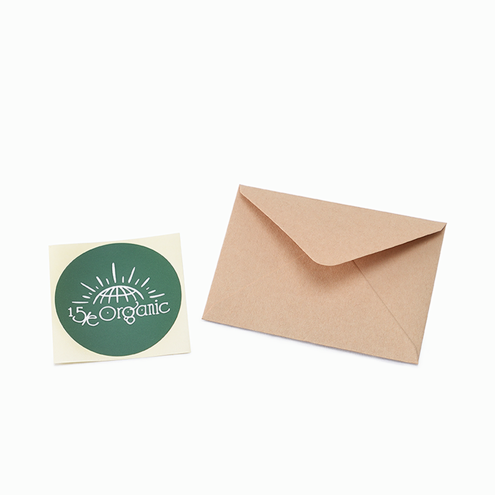 【15/e organic】ステッカー