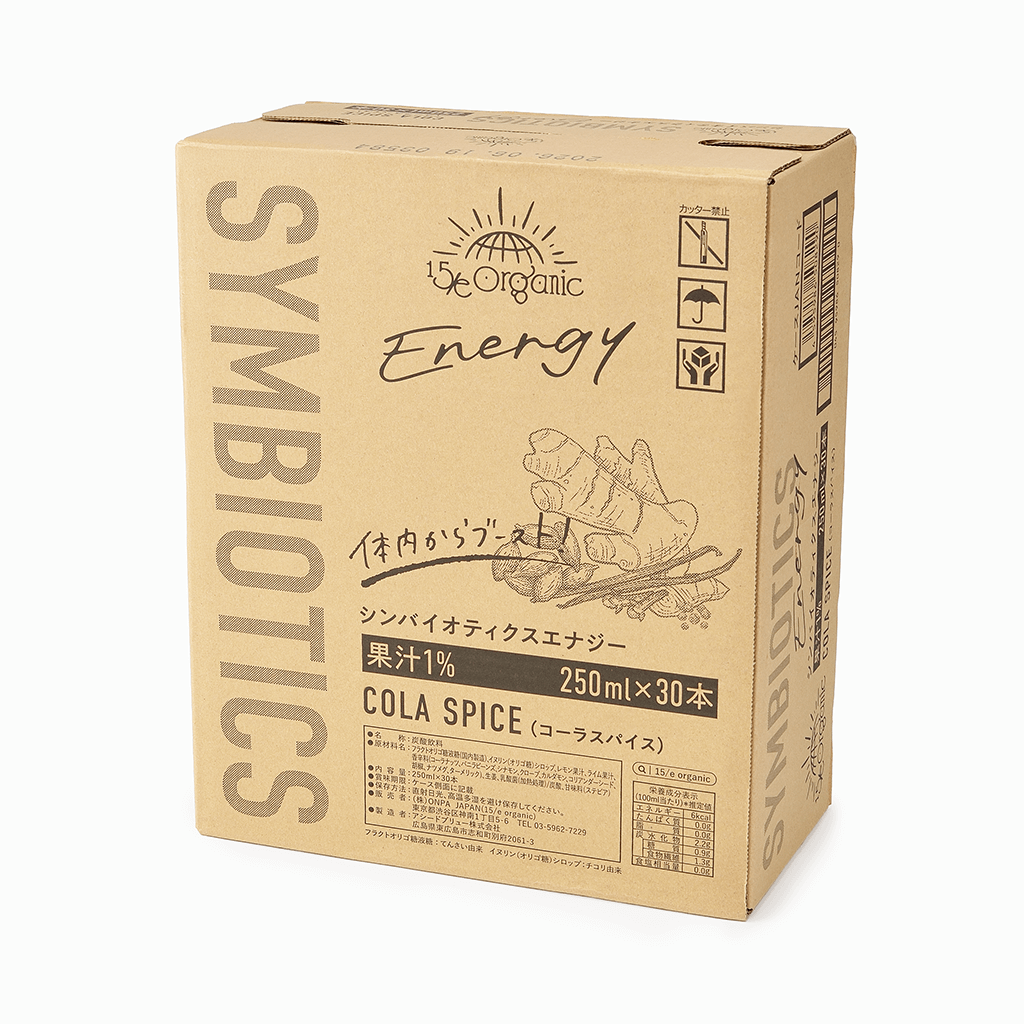 
                  
                    【15/e organic】15/e Symbiotics Energy コーラスパイス 250ml（ケース30本）
                  
                