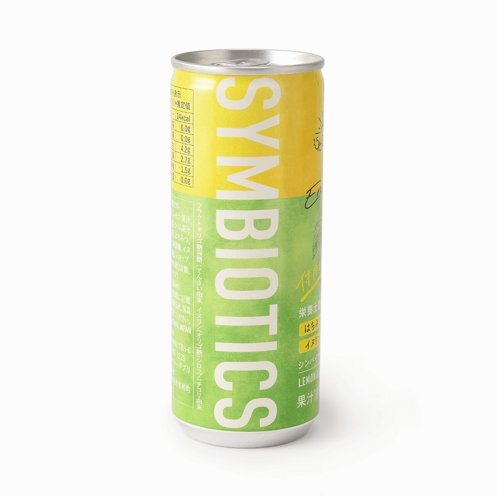 【15/e organic】15/e Symbiotics Energy レモン＆ライム 250ml