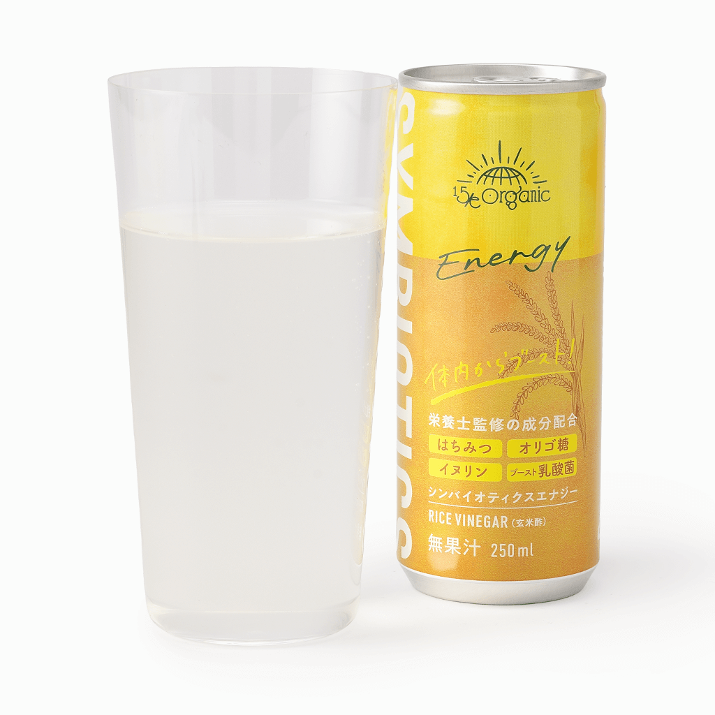 【15/e organic】15/e Symbiotics Energy 玄米酢 250ml