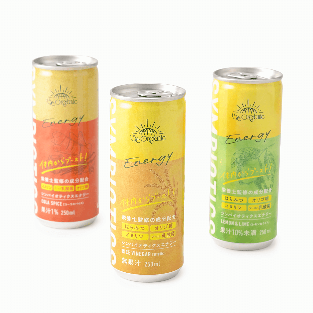 【15/e organic】15/e Symbiotics Energy 玄米酢 250ml