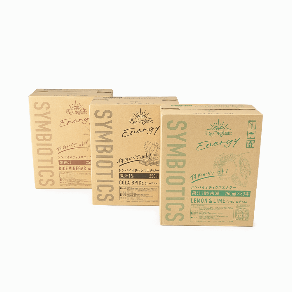
                  
                    【15/e organic】15/e Symbiotics Energy 玄米酢 250ml（ケース30本）
                  
                