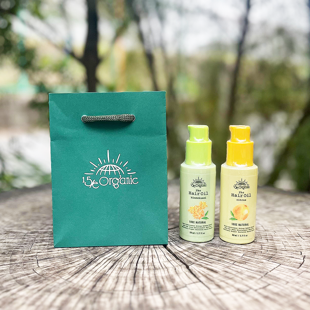 【15/e organic】紙手提袋（M/S/SS）