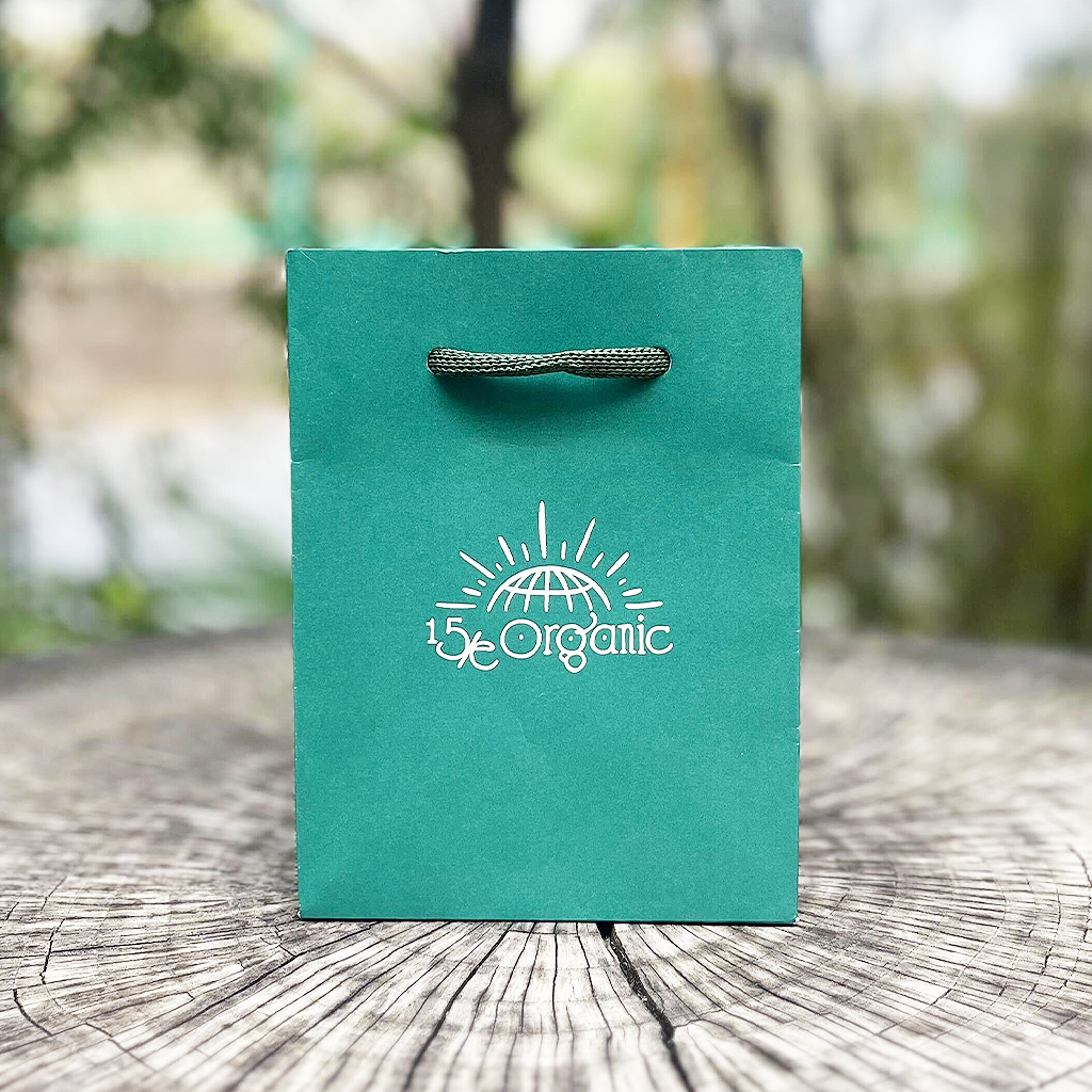 【15/e organic】紙手提袋（M/S/SS）
