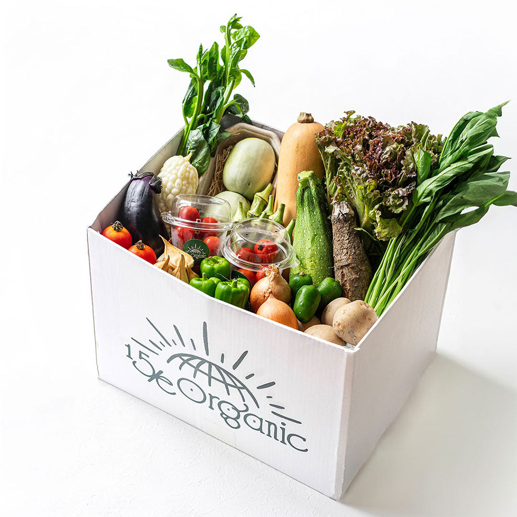 15/e organicの野菜定期BOX（Lサイズ）、野菜セット（Lサイズ）のイメージ