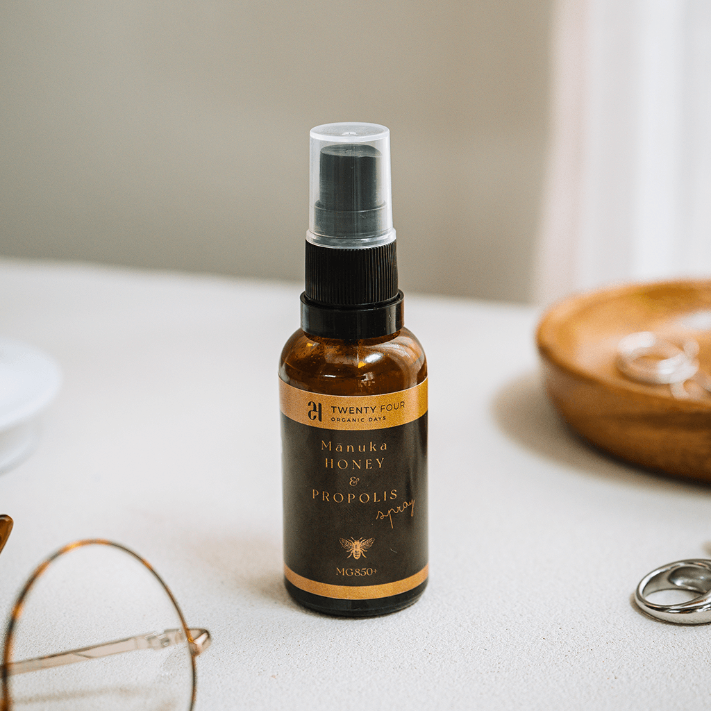 【24 ORGANIC DAYS】マヌカ＆プロポリススプレー 30ml