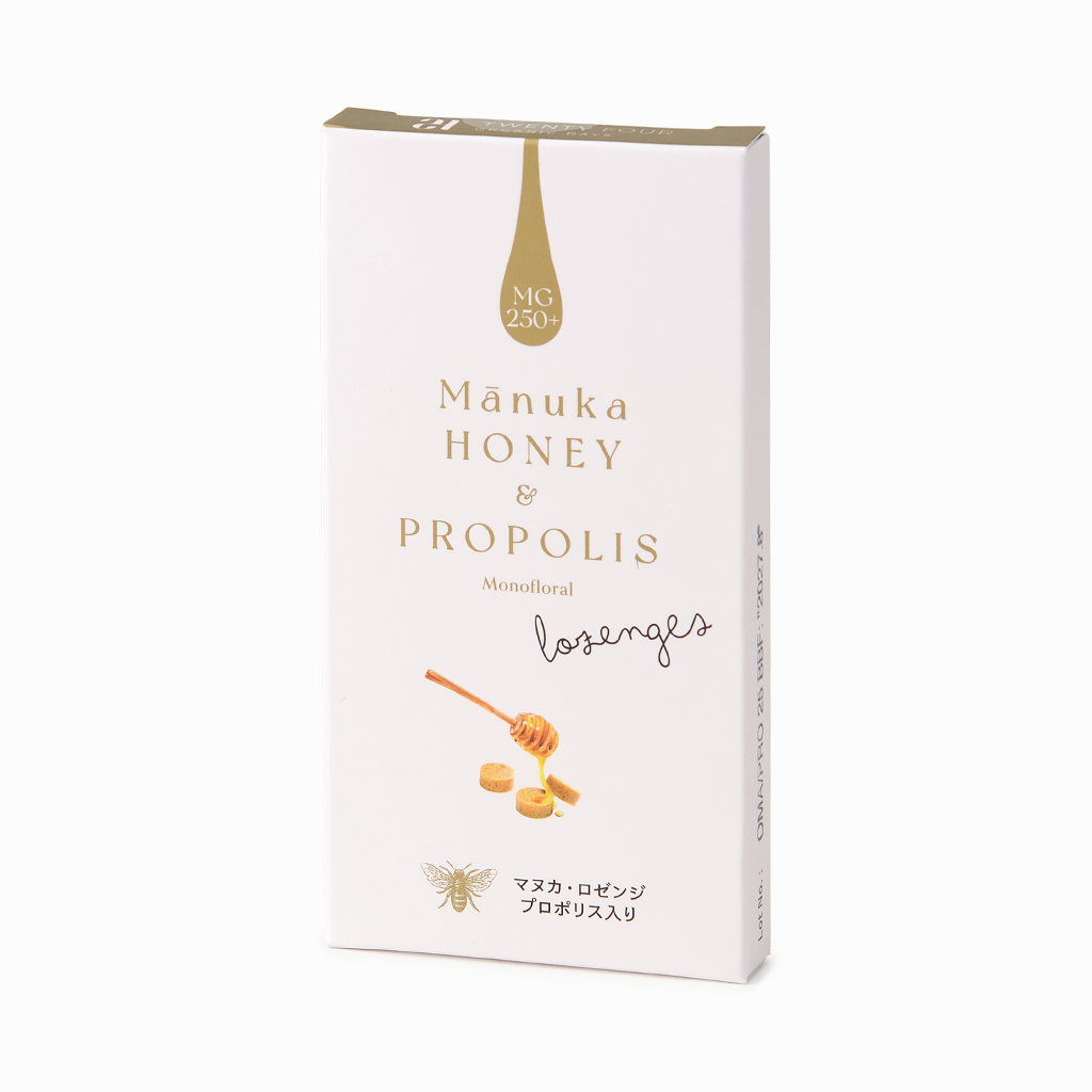 
                  
                    【24 ORGANIC DAYS】マヌカ・ロゼンジ（8個入り）22.4g
                  
                