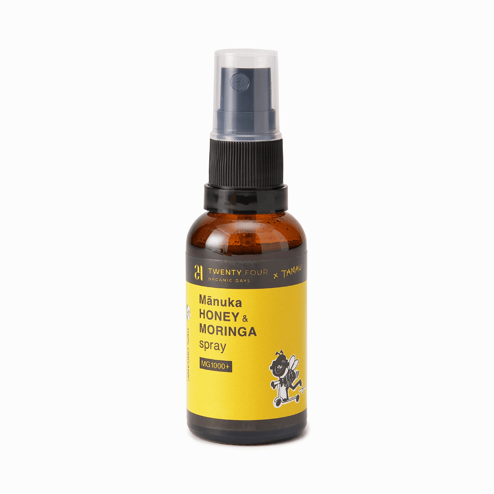 24 ORGANIC DAYS】マヌカ＆プロポリススプレー モリンガ 30ml – 15/e
