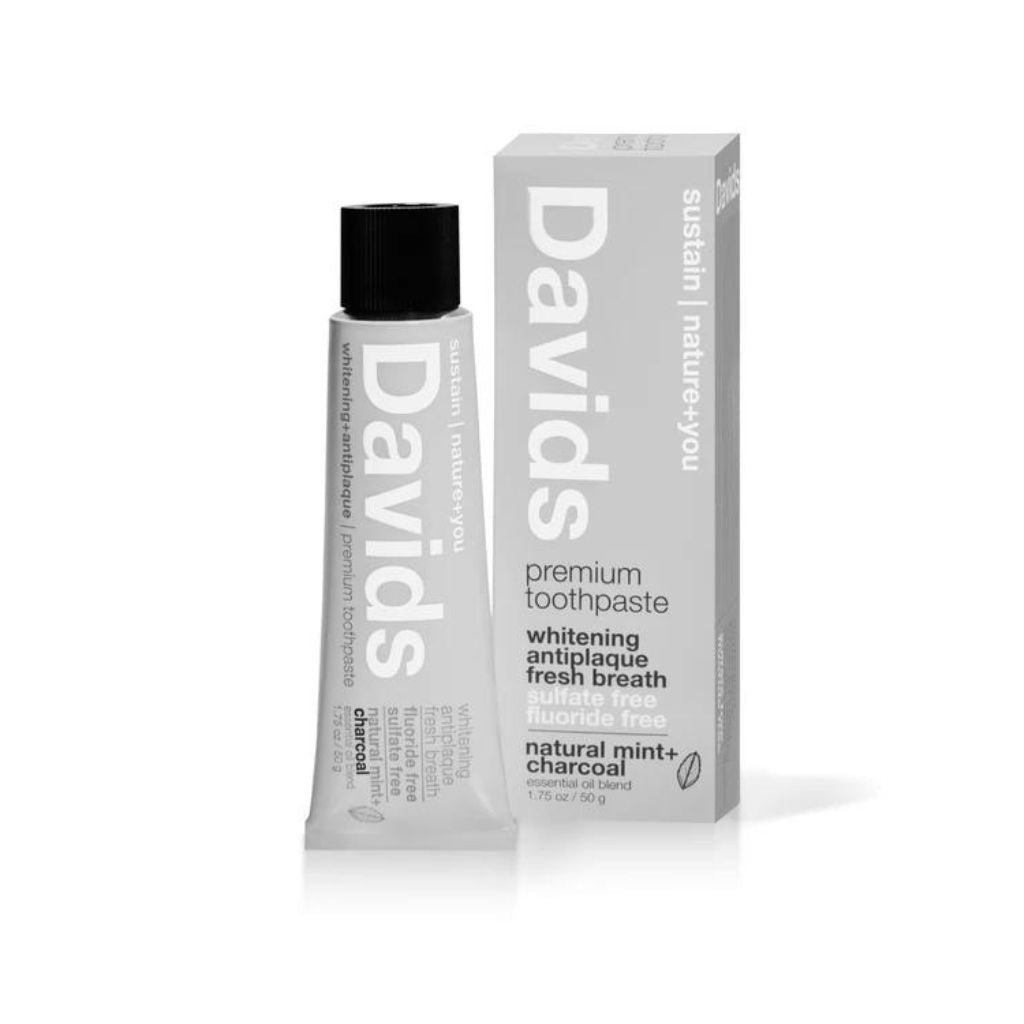 【Davids】ホワイトニングトゥースペースト（チャコール）50g/149g