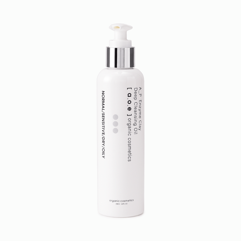 【[a.o.e] ORGANIC cosmetics】A_P DEEP CLAY CLEANSING OIL 200ml