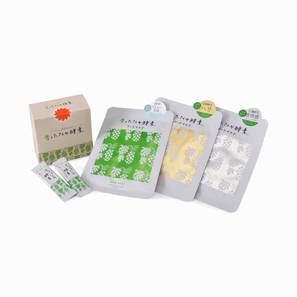 
                  
                    【青パパイヤ酵素】青パパイヤ酵素 シートマスク シルバー 25ml
                  
                