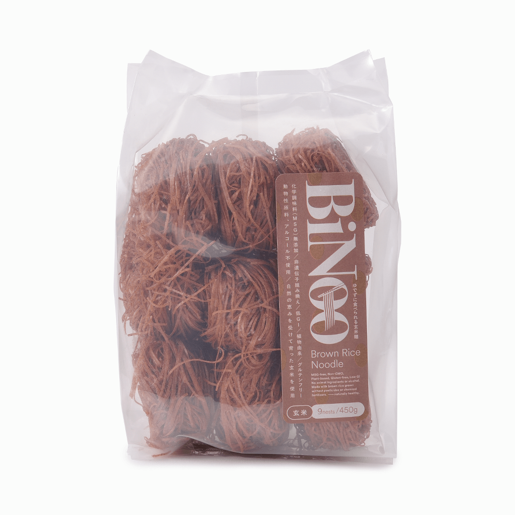 
                  
                    【BiNoo】Brown rice noodle（ブラウンライスヌードル）200g/450g
                  
                