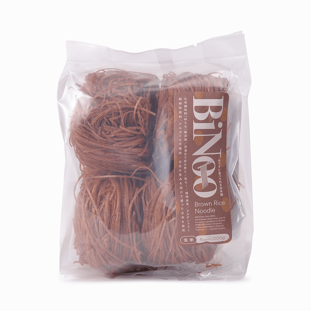 
                  
                    【BiNoo】Brown rice noodle（ブラウンライスヌードル）200g/450g
                  
                