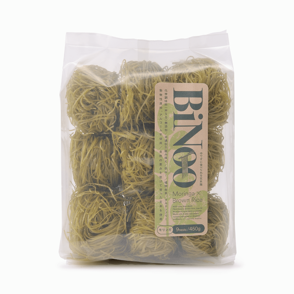 
                  
                    【BiNoo】Moringa brown rice noodle （玄米モリンガヌードル） 200g/450g
                  
                