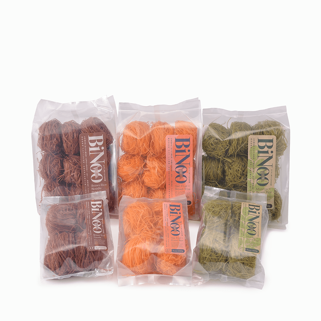 【BiNoo】Moringa brown rice noodle （玄米モリンガヌードル） 200g/450g