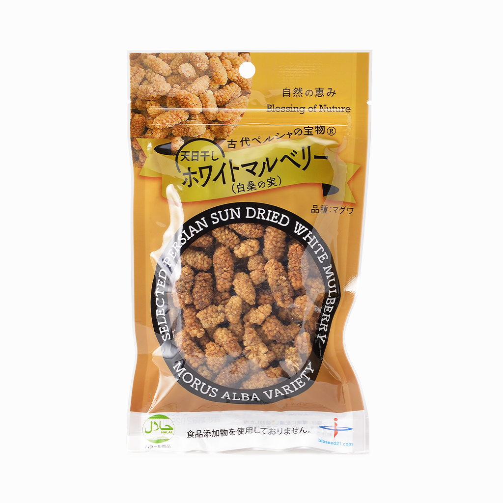 バイオシード】天日干し ホワイトマルベリー 80g – 15/e organic