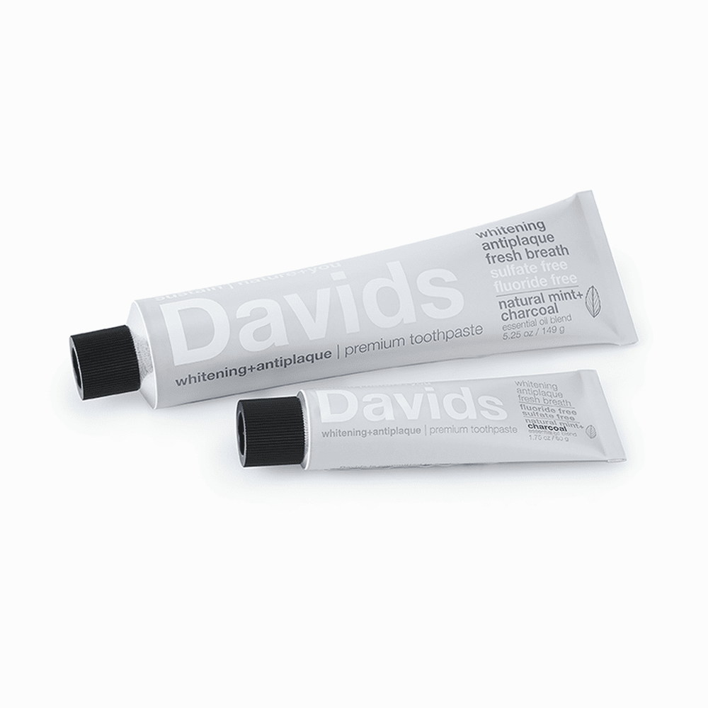 【Davids】ホワイトニングトゥースペースト（チャコール）50g/149g