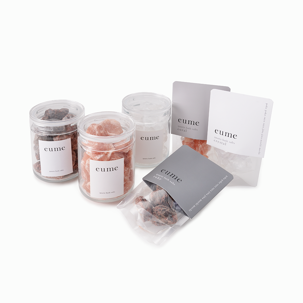 eume】クォーツバスソルト クリスタル – 15/e organic eume】クォーツバスソルト クリスタル – 15/e organic