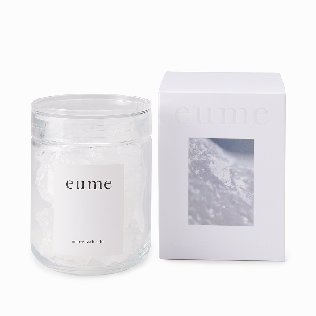 eume】クォーツバスソルト クリスタル – 15/e organic eume】クォーツバスソルト クリスタル – 15/e organic