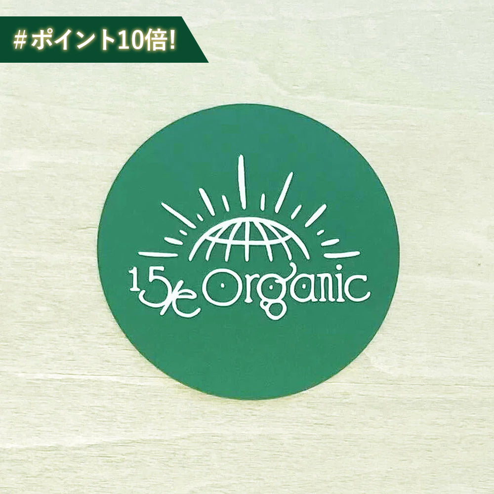 【15/e organic】ステッカー