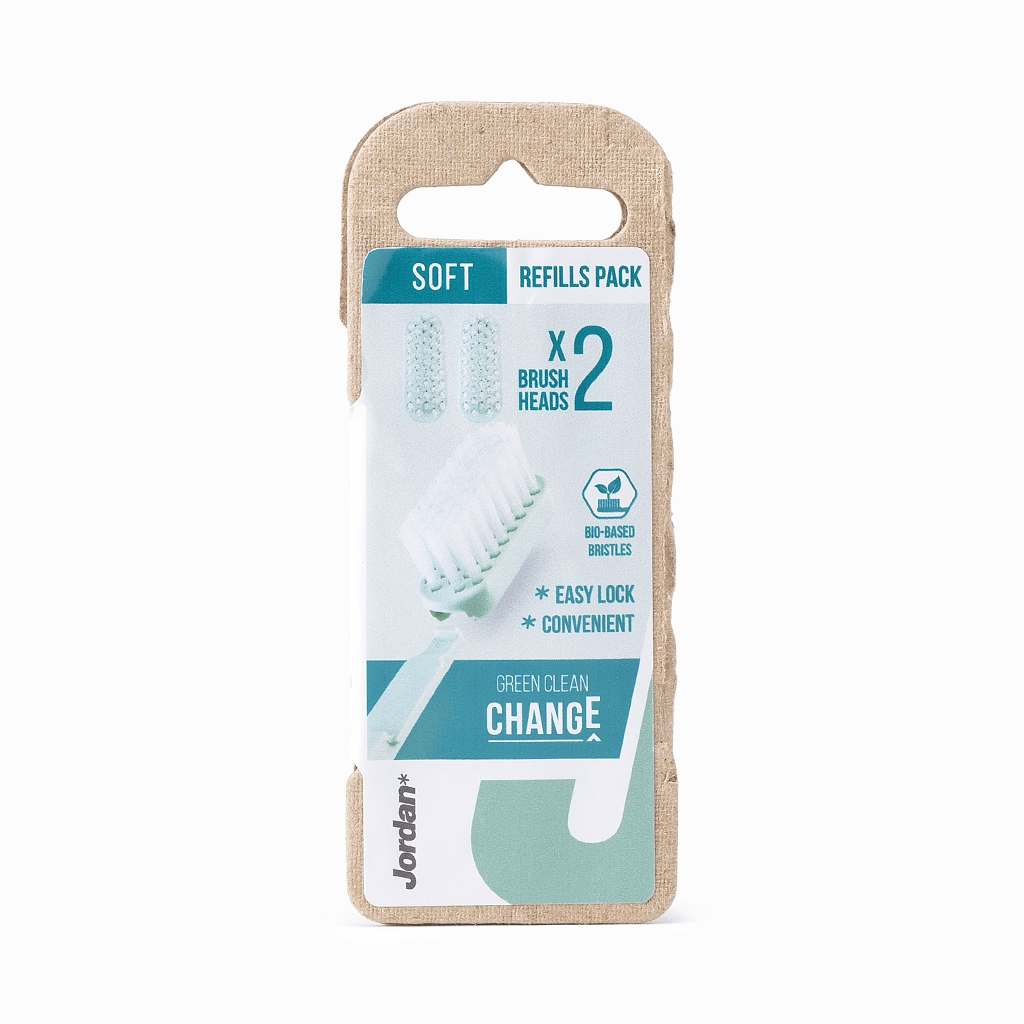 
                  
                    【Jordan】GREEN CLEAN CHENGE ヘッド交換式歯ブラシ（本体1本+ヘッド/交換ヘッドレフィル）
                  
                