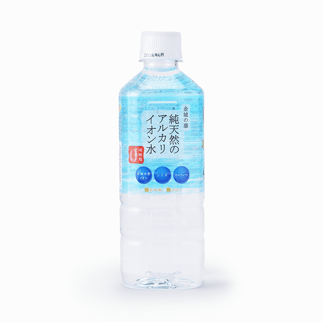 【純天然のアルカリイオン水】金城の華 (500ml/2L)