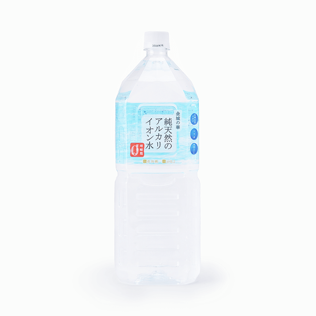 【純天然のアルカリイオン水】金城の華 (500ml/2L)