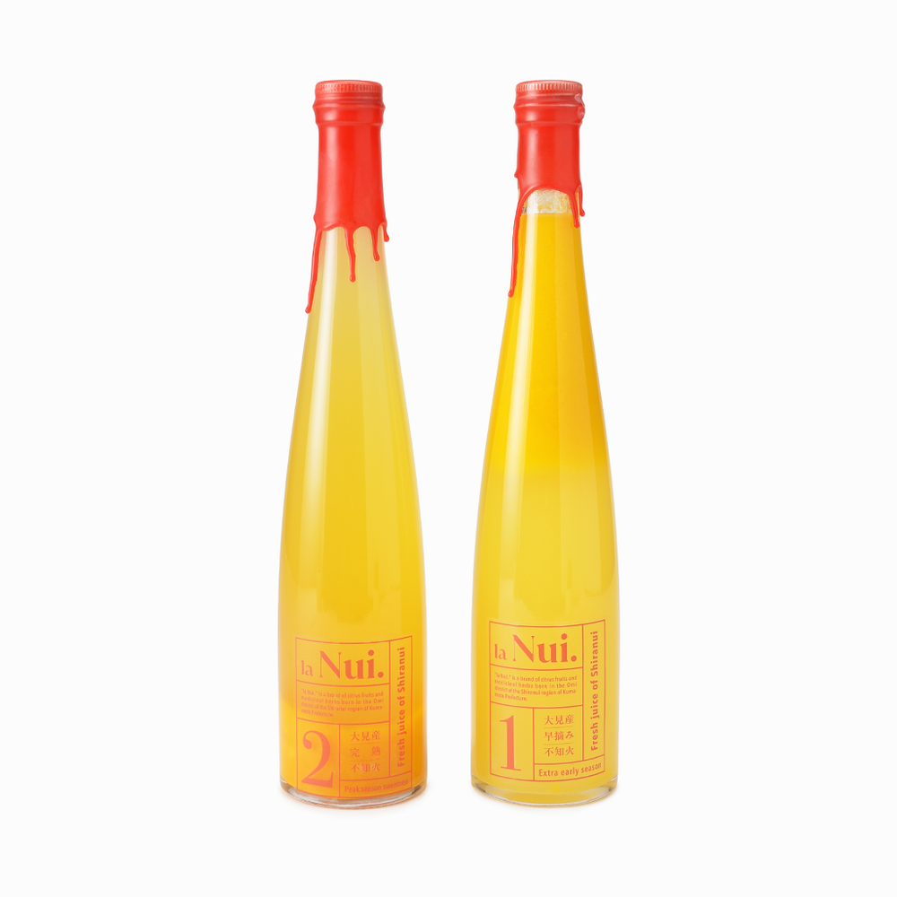【la Nui.】自然栽培 不知火ストレートジュース（早摘み/完熟） 500ml　