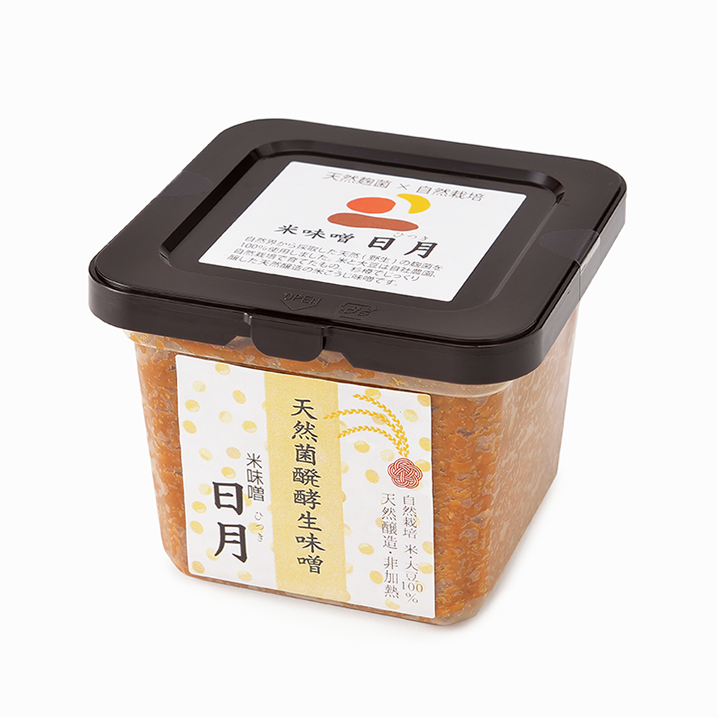 【三穂の郷農園】日月味噌 500g