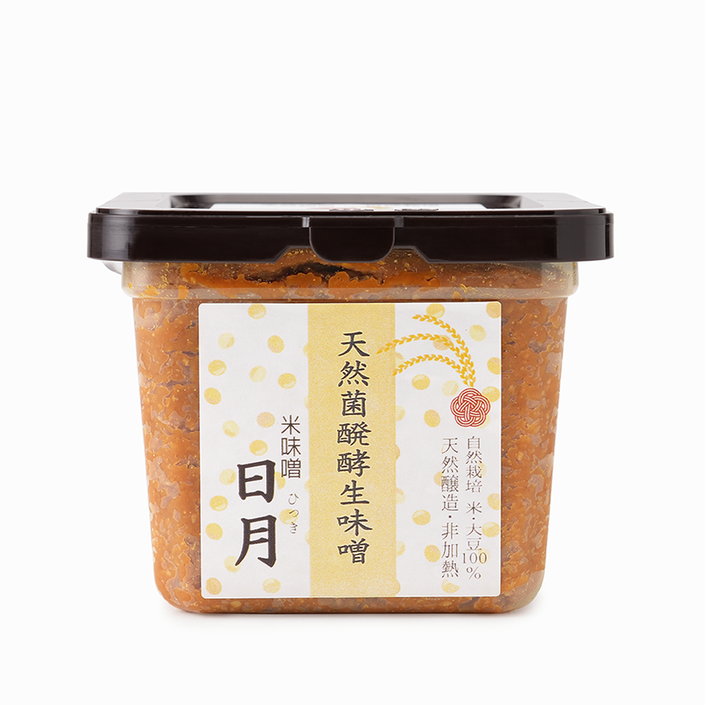【三穂の郷農園】日月味噌 500g