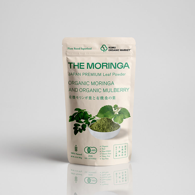 THE MORINGA（モリンガ ）　THE MORINGA　有機モリンガ葉と有機桑の葉　90g